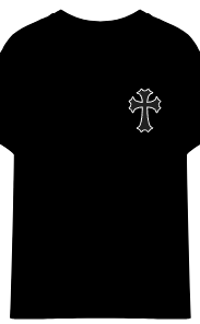 Faith Over Fear Black Tee