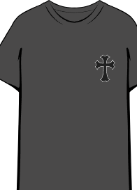 Grey Faith Over Fear Tshirt